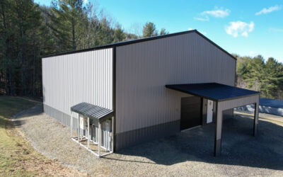 44x40x18 12ga/170 Vert Building & Awning