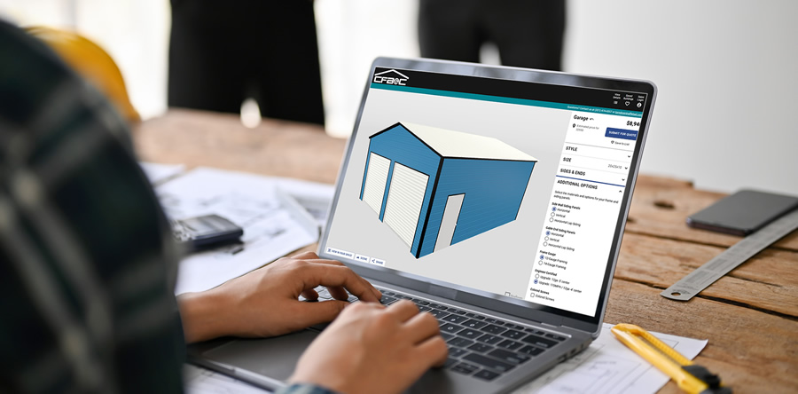 Customize Your Own Metal Garage or Carport With Our 3D Builder
